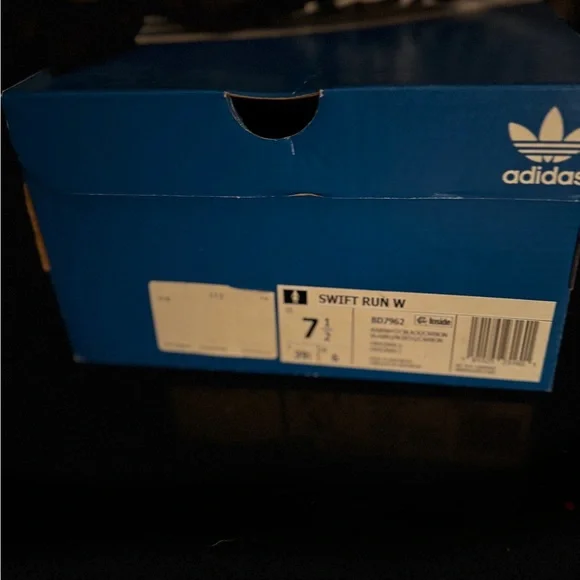 Adidas Black and White Leopard Sneakers - Picture 4 of 4